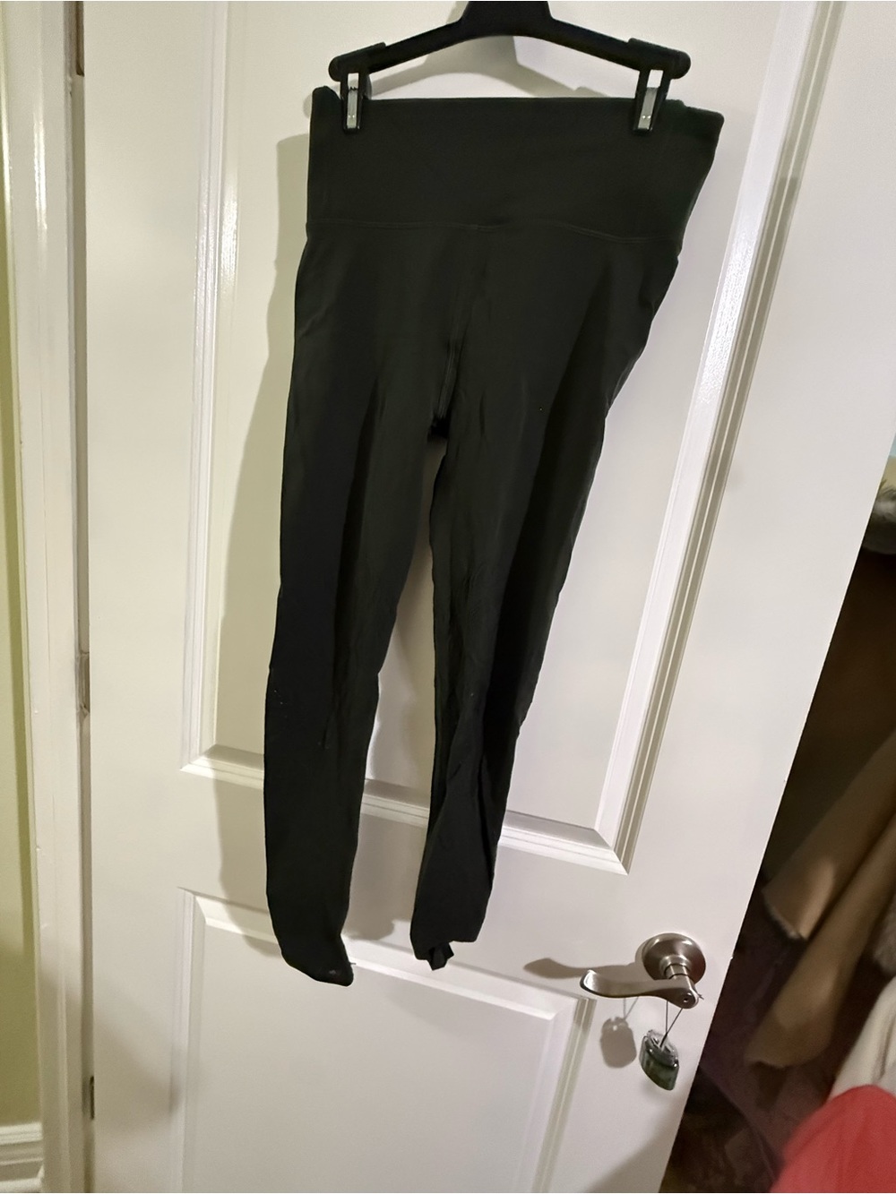 High-Waist Black Women's Leggings